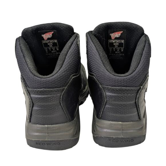 Red Wing Tradesman Waterproof 6614  Safety Toe Boots 6614 $275 Size 10D    S3988 main image 9